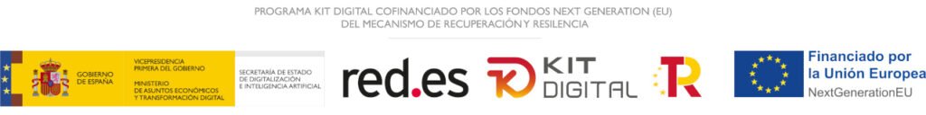 Programa Kit Digital cofinanciado por los fondos Next Generation de la Unión Europea.